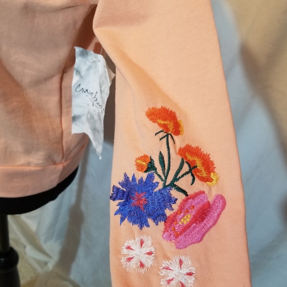 NEW Cravefame Embroidered hooded sweatshirt |xs - Picture 3 of 8